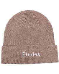 Etudes Studio - Beanie Mit Logo-Stickerei - Lyst