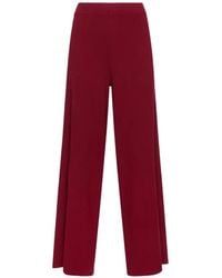 Elena Miro - Pantalon Ample À Taille Élastiquée - Lyst
