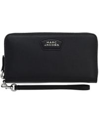 Marc Jacobs - The Continental Leren Portemonnee Met Logoplakkaat - Lyst