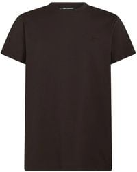KARL LAGERFELD - Embroidered T-Shirt - Lyst