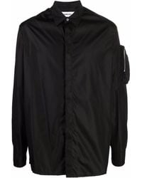 Ambush - Logo-Patch Sleeve-Pocket Shirt - Lyst