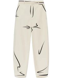 Moschino - Pantalon À Imprimés Contrastants - Lyst