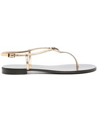Giuseppe Zanotti - Cameliee Flat Sandals - Lyst
