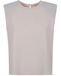 Liviana Conti - Sleeveless T-Shirt - Lyst