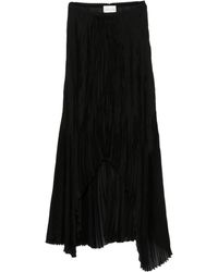 Forte Forte - Asymmetrischer Faltenrock - Lyst