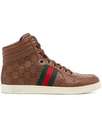 Gucci - Hi-Top Sneakers - Lyst