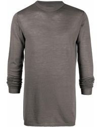 Rick Owens - Long-sleeved Wool Sweater - Lyst