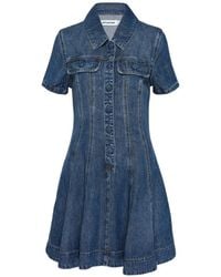 Self-Portrait - Robe Courte À Ornements Strassés - Lyst
