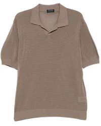 Tagliatore - T-Shirt Finday En Maille Ajourée - Lyst