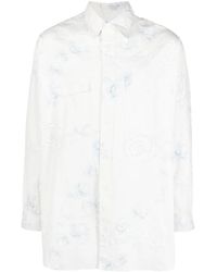 Yohji Yamamoto - フローラル シャツ - Lyst