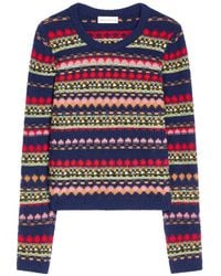 Dries Van Noten - Jacquard Wool Sweater - Lyst