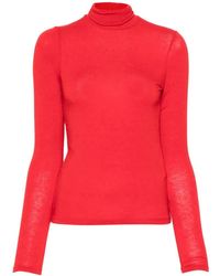 Tela - Matilde Top Met Col En Lange Mouwen - Lyst