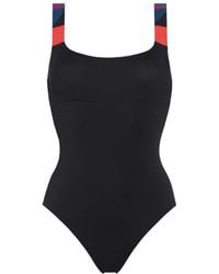 Eres - Tempo Contrasting-strap Swimsuit - Lyst