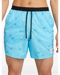 Nike - Stride D.Y.E Chill/Light Crimson" Running Shorts - Lyst