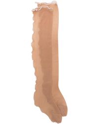 Maison Close - Contrast-Lining Stretch Tights - Lyst