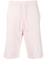 Thom Browne - Garment Dyed Sweat Shorts - Lyst