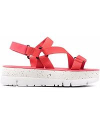 Camper - Oruga Up Platform Sandals - Lyst