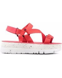Camper - Oruga Up Platform Sandals - Lyst