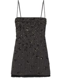 Jonathan Simkhai - Robe Courte Anden À Ornements - Lyst