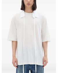 Ann Demeulemeester - Danvald Brushed Jersey T-Shirt - Lyst