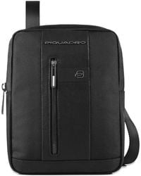 Piquadro - Zip-Detail Crossbody Bag - Lyst