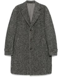 Eleventy - Cappotto Con Motivo A Spina Di Pesce - Lyst