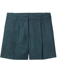 Calvin Klein - Pleated Tailored Shorts - Lyst