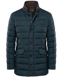 Moorer - Gesteppte Jacke Aus Schurwolle - Lyst