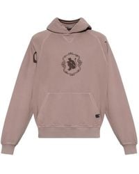 Palm Angels - Devil Herald Graphic-Print Hoodie - Lyst