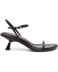 Souliers Martinez - 55mm Ivone Leather Sandals - Lyst