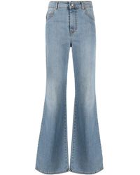 Twin Set - Bootcut Denim Jeans - Lyst