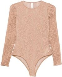 Zimmermann - フローラルレース ボディスーツ - Lyst