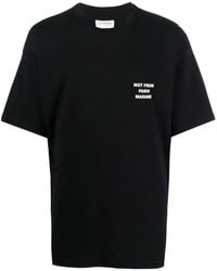 Drole de Monsieur - T-Shirt mit Slogan-Print - Lyst