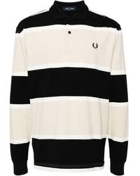 Fred Perry - Gestreiftes Poloshirt - Lyst