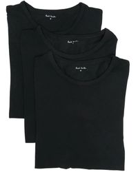 Paul Smith - Crewneck T-shirt (pack Of Three) - Lyst