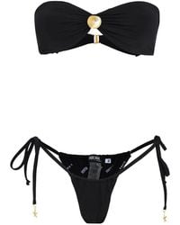 Amir Slama - X Jade Picon Draped-Detail Bikini Set - Lyst