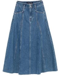 Veronica Beard - Jupe En Jean À Coupe Évasée - Lyst