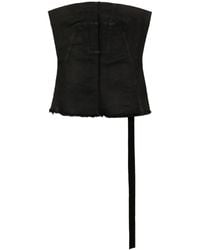 Rick Owens - Bustiere Top - Lyst