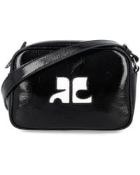 Courreges - Reedition Naplack レザーミニバッグ - Lyst