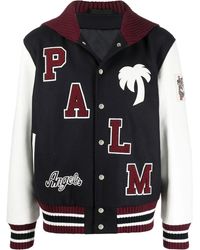 Palm Angels - Jackets Blue - Lyst