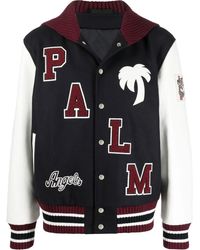 Palm Angels - Jackets Blue - Lyst