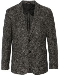 Karl Lagerfeld - Blazer Monopetto Con Revers A Lancia - Lyst