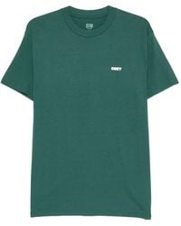 Obey - Camiseta Con Logo Estampado - Lyst