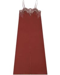 Fortela - Alizee Embroidered Midi Dress - Lyst