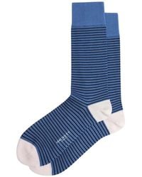 Hackett - Striped Cotton Socks - Lyst
