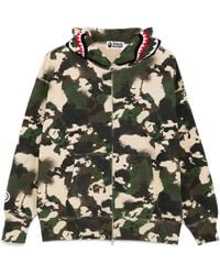 A Bathing Ape - Hoodie Mit Print - Lyst