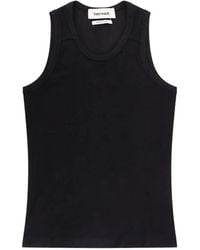 Tonywack - Ribbed Sleeveless Tank Top - Lyst