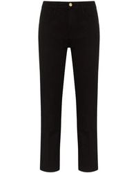 FRAME - Le High Straight Jeans - Lyst