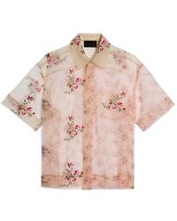 Simone Rocha - Floral-Motif Boxy Shirt - Lyst