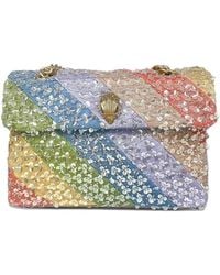 Kurt Geiger - Sequin-Embellished Shoulder Bag - Lyst
